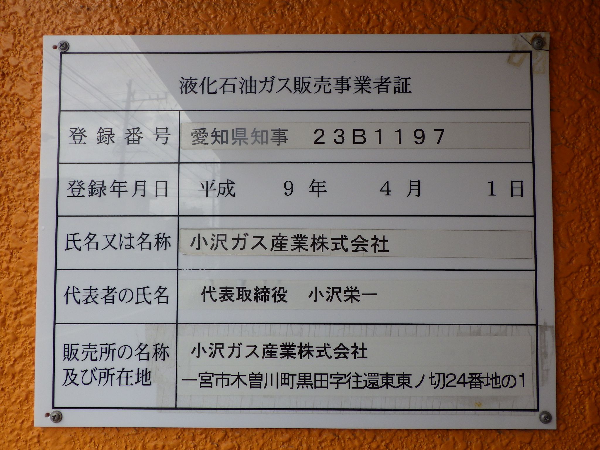 標識